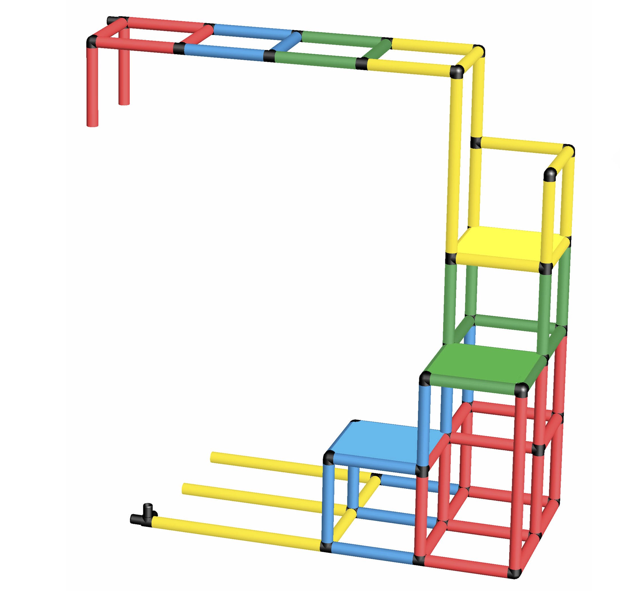 Funphix Monkey Bar Extension for In-Pool Slide Funphix Monkey Bar Extension for In-Pool Slide